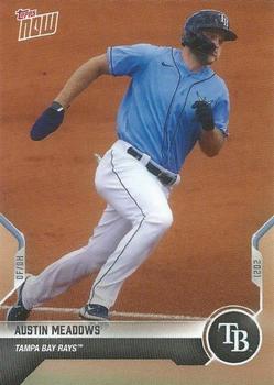 2021 Topps Now Road to Opening Day Tampa Bay Rays #OD-49 Austin Meadows Front