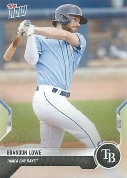 2021 Topps Now Road to Opening Day Tampa Bay Rays #OD-51 Brandon Lowe Front