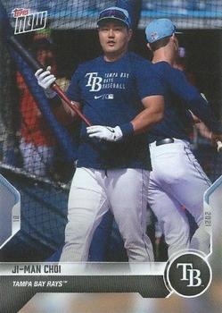 2021 Topps Now Road to Opening Day Tampa Bay Rays #OD-54 Ji-Man Choi Front