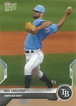 2021 Topps Now Road to Opening Day Tampa Bay Rays #OD-55 Nick Anderson Front