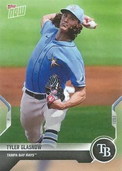 2021 Topps Now Road to Opening Day Tampa Bay Rays #OD-56 Tyler Glasnow Front