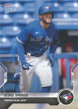 2021 Topps Now Road to Opening Day Toronto Blue Jays #OD-61 George Springer Front