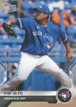 2021 Topps Now Road to Opening Day Toronto Blue Jays #OD-67 Hyun-Jin Ryu Front