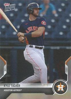 2021 Topps Now Road to Opening Day Houston Astros #OD-154 Kyle Tucker Front