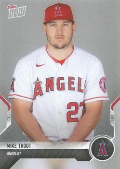 2021 Topps Now Road to Opening Day Los Angeles Angels #OD-167 Mike Trout Front