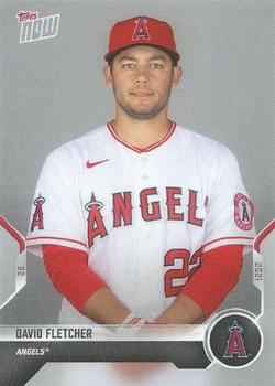 2021 Topps Now Road to Opening Day Los Angeles Angels #OD-172 David Fletcher Front