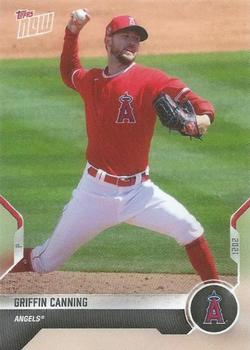 2021 Topps Now Road to Opening Day Los Angeles Angels #OD-174 Griffin Canning Front