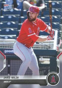 2021 Topps Now Road to Opening Day Los Angeles Angels #OD-177 Jared Walsh Front