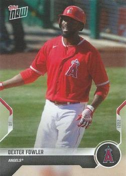 2021 Topps Now Road to Opening Day Los Angeles Angels #OD-178 Dexter Fowler Front