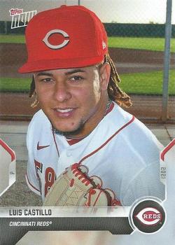 2021 Topps Now Road to Opening Day Cincinnati Reds #OD-325 Luis Castillo Front