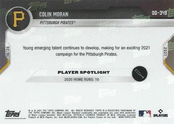 2021 Topps Now Road to Opening Day Pittsburgh Pirates #OD-349 Colin Moran Back