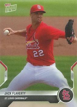 2021 Topps Now Road to Opening Day St. Louis Cardinals #OD-369 Jack Flaherty Front