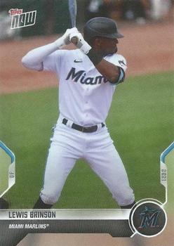 2021 Topps Now Road to Opening Day Miami Marlins #OD-242 Lewis Brinson Front