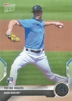 2021 Topps Now Road to Opening Day Miami Marlins #OD-252 Trevor Rogers Front