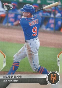2021 Topps Now Road to Opening Day New York Mets #OD-258 Brandon Nimmo Front