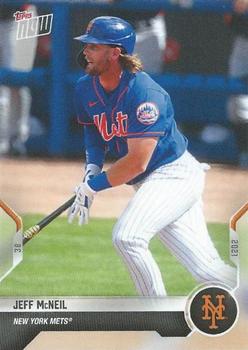 2021 Topps Now Road to Opening Day New York Mets #OD-261 Jeff McNeil Front
