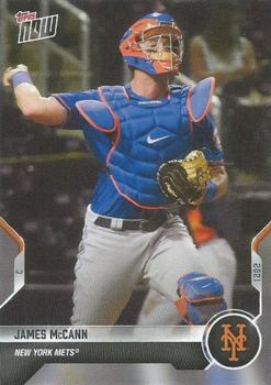 2021 Topps Now Road to Opening Day New York Mets #OD-263 James McCann Front
