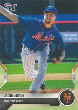 2021 Topps Now Road to Opening Day New York Mets #OD-264 Jacob deGrom Front