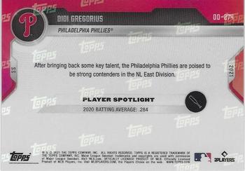 2021 Topps Now Road to Opening Day Philadelphia Phillies #OD-274 Didi Gregorius Back