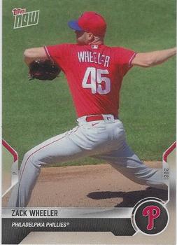 2021 Topps Now Road to Opening Day Philadelphia Phillies #OD-279 Zack Wheeler Front