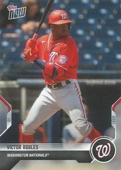 2021 Topps Now Road to Opening Day Washington Nationals #OD-287 Victor Robles Front