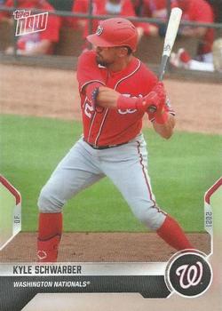 2021 Topps Now Road to Opening Day Washington Nationals #OD-288 Kyle Schwarber Front