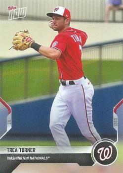 2021 Topps Now Road to Opening Day Washington Nationals #OD-289 Trea Turner Front