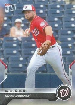 2021 Topps Now Road to Opening Day Washington Nationals #OD-291 Carter Kieboom Front