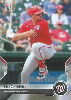 2021 Topps Now Road to Opening Day Washington Nationals #OD-292 Ryan Zimmerman Front