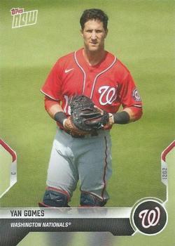 2021 Topps Now Road to Opening Day Washington Nationals #OD-293 Yan Gomes Front