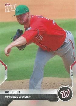 2021 Topps Now Road to Opening Day Washington Nationals #OD-297 Jon Lester Front