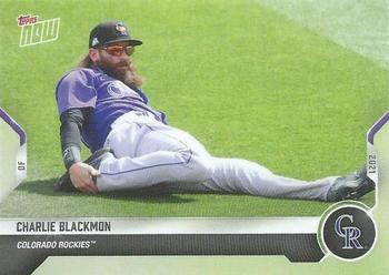 2021 Topps Now Road to Opening Day Colorado Rockies #OD-391 Charlie Blackmon Front