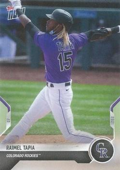 2021 Topps Now Road to Opening Day Colorado Rockies #OD-392 Raimel Tapia Front