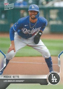 2021 Topps Now Road to Opening Day Los Angeles Dodgers #OD-406 Mookie Betts Front