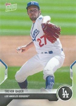 2021 Topps Now Road to Opening Day Los Angeles Dodgers #OD-409 Trevor Bauer Front