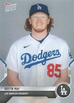 2021 Topps Now Road to Opening Day Los Angeles Dodgers #OD-417 Dustin May Front