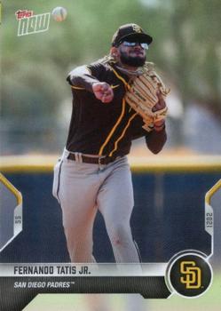 2021 Topps Now Road to Opening Day San Diego Padres #OD-421 Fernando Tatis Jr. Front