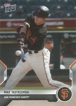 2021 Topps Now Road to Opening Day San Francisco Giants #OD-436 Mike Yastrzemski Front
