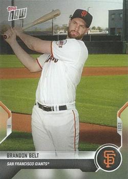 2021 Topps Now Road to Opening Day San Francisco Giants #OD-441 Brandon Belt Front