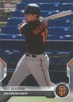 2021 Topps Now Road to Opening Day San Francisco Giants #OD-443 Alex Dickerson Front