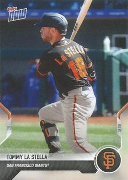 2021 Topps Now Road to Opening Day San Francisco Giants #OD-448 Tommy La Stella Front