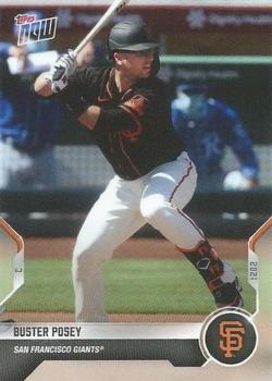 2021 Topps Now Road to Opening Day San Francisco Giants #OD-449 Buster Posey Front