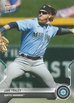 2021 Topps Now Road to Opening Day Seattle Mariners #OD-197 Jake Fraley Front