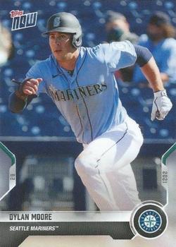 2021 Topps Now Road to Opening Day Seattle Mariners #OD-200 Dylan Moore Front
