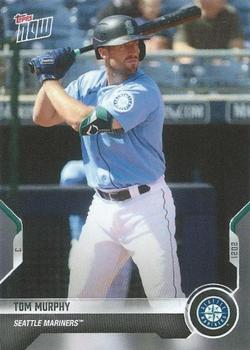 2021 Topps Now Road to Opening Day Seattle Mariners #OD-202 Tom Murphy Front