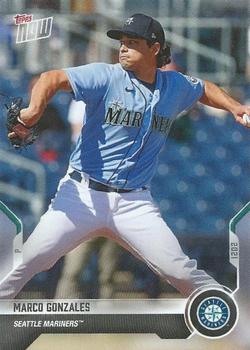 2021 Topps Now Road to Opening Day Seattle Mariners #OD-203 Marco Gonzales Front