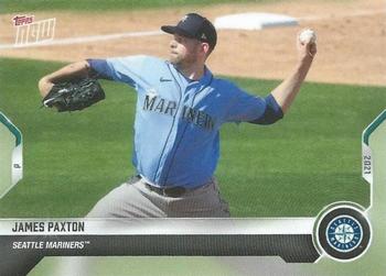 2021 Topps Now Road to Opening Day Seattle Mariners #OD-206 James Paxton Front