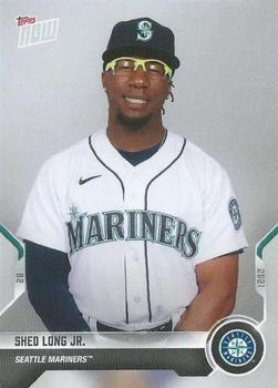 2021 Topps Now Road to Opening Day Seattle Mariners #OD-208 Shed Long Jr. Front