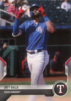 2021 Topps Now Road to Opening Day Texas Rangers #OD-211 Joey Gallo Front