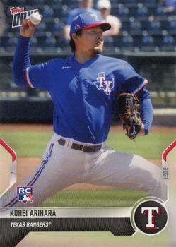 2021 Topps Now Road to Opening Day Texas Rangers #OD-214 Kohei Arihara Front